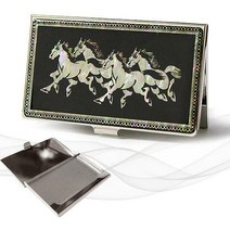 [예반몰]나전 명함케이스(말)/나전칠기/전통공예/외국인선물/자개장식/선물/명함집/명함함