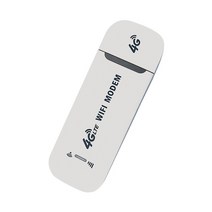 usb lte 라우터 4G LTE 무선 USB 동글 와이파이 라우터 150Mbps 휴대용 모바일 광대역 모뎀 스틱 SIM 카드 4G 무선 라우터 네트워크 어댑터, WHITE_영국