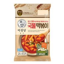CJ더마켓 황금 레시피 밀키트 즉석 식품 홈파티 편의점 휴게소 즐거운동행미정당 국물떡볶이 튀김 매운 오뎅 국물 가래떡 로제 밀떡 치즈 401.2G, 10개