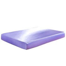새틴 실크 탄성 밴드에 장착 시트 단색 무지 매트리스 커버 침대 8 크기 Drap Housse de Matela