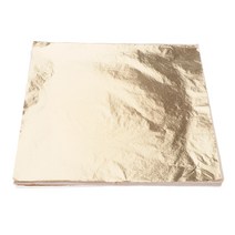 FWT 기술 된대로 기술 공예 금박 장식 금을위한 100pcs 금박지 포일