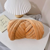 만들기 왕모찌실 강아지 고양이 1kg 자이언트얀 페브릭실 방석 망고실 빅얀 2cm 50m, 재료, 플리스 카키