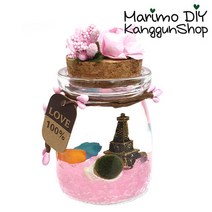 마리모 키우기 반짝반짝 LED푸딩 세트-핑크, 단품