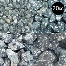 마이플랜트 [마이플랜트]맥반석 20kg 대포장 어항 돌 수경재배 전원주택 화단 마당 테라스 정원 인테리어 백자갈, 2호(10~15mm)