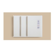 옥스포드 밀크PP 스프링노트A4+/좌철/80매