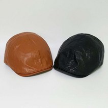 레더 남자 골프 모자 50대 캡모자 60대 땀흡수 페도라, 브라운