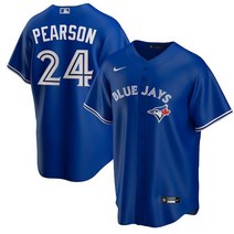 [해외] 나이키 저지 유니폼 MLB Nate Pearson 토론토 블루제이스 플레이어 네임 저지 로얄 792889