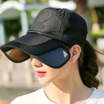 볼캡 빅헤드 업그레이드형 빅사이즈 처마 여름시즌 차양 모자남성 야구모자 자외선차단 태양 모자야외 헌팅캡 여성