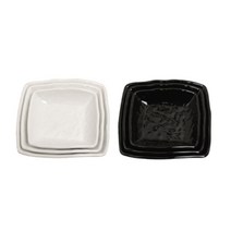다이아 퓨전사각찬기, 9.2인치 백색(다이아121-9.2)