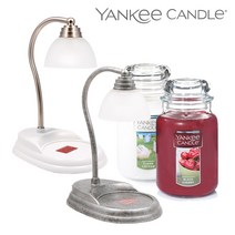 양키캔들 오로라 워머+자캔들 대 세트 (선택), 01 오로라 (니켈), 03 클린코튼