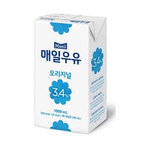 매일우유 멸균 흰우유(1L x 3팩), 3팩
