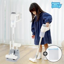 쓱쓱싹싹 청소기 장난감 어린이 유아 아기 역활 소꿉 주방놀이 정리망 추가증정 선물 추천, 쓱쓱싹싹 화이트 무선청소기+정리망 추가증정