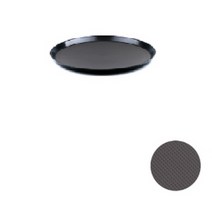 논슬립쟁반 원형 소 블랙 원형쟁반 업소용트레이 일식쟁반