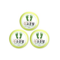 대일제약 고운발 호랑이 크림 풋크림 보습크림 100g x 3개, 고운발 호랑이 크림 x 3개