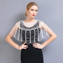 손뜨개 스카프 숄 크로쉐 수제 할로우 아웃 1920s 목도리 랩 개츠비 파티 페르시 이브닝 케이프 신부 볼레로 플래퍼 커버 업