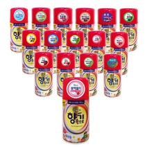 산도깨비 리필형 에어프레셔 향기속으로 향캔 290ml x 택일 5개, 장미향x5개