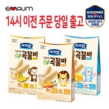 일동후디스 구워만든 순곡물 바, 당근, 5팩