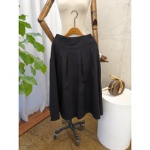[가을신상 무배] 마타타 핀턱 주름 플레어 뒷밴딩 롱스커트