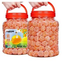 리우씨앤씨 설탕 묻힌 쫀득한 금귤 말랭이 500g x 2통 말린 금귤 낑깡 건과일 간식