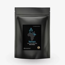 BLACK BEANS 예멘 모카 마타리 홀빈 분쇄 200g 원두 커피, 프렌치프레스(굵은분쇄)