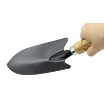 나무손잡이 철삽 원예삽 화단용 미니모종삽 분갈이삽 괭이 조경 화분삽 주말농장 꽃삽