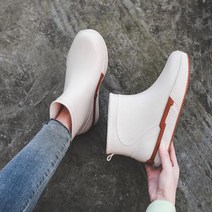 낚시 숏 첼시 겨울 여름 패션 레인부츠 여성 장화 젤리슈즈 미들