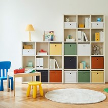 한샘 샘 폴리 수납바스켓 수납박스 정리 (15종/택1) / 샘책장 호환, 07.샘폴리바스켓(대)딥그린