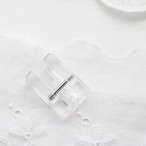 행복바느질 가정용 미싱노루발(원터치) 투명 콘솔 노루발
