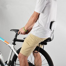 SAMEBIKE 자전거 짐받이 보조의자 리어시트 등받이형, 단품