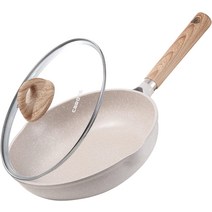 카로테 CAROTE 계란 프라이팬 후라이팬, 뚜껑 세트개, 20cm