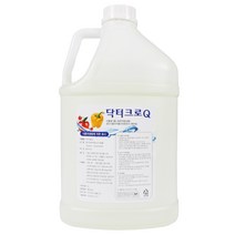 주카리스 닥터크로큐 닥터크로Q 4L 식기 야채 과일 세척제 살균 소독, 1개, 4리터