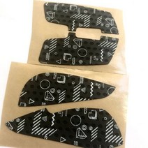 Logitech m720 용 2 대/갑 0.6mm 오리지널 레벨 마우스 피트 스케이트, Anti Slip Tape