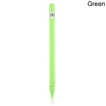 터치펜 듀얼 태블릿 호환 다채로운 부드러운 실리콘 호환 애플 연필 케이스 iPad 태블릿 터치 펜 스타일러, CHINA, 01 green