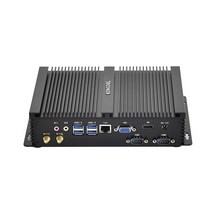 Kingdel 스마트 산업용 PC 인텔 쿼드 코어 i5 8세대 CPU 미니 8GB DDR4 RAM 256GB SSD 4K 듀얼 스크린 지원 4096x2304 2xCOM RS232