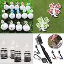 골프용품모음 골프공스탬프 골프공도장 43종 골프볼마커 골프클럽브러쉬 LED골프공, 제이스 고반발 LED골프공 (오렌지)