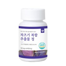 차즈기 홍국발효구기자 비타민 미네랄 치커리 블루베리 추출물정, 60정 2세트
