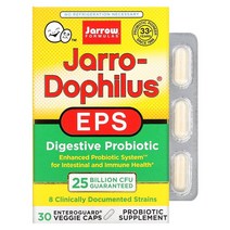 자로우 포뮬라 Jarro-Dophilus EPS 250억 베지 캡슐 30정, 25 0억, 60 개