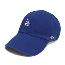 47브랜드 MLB모자 엠엘비 스몰로고 47 클린업 LA다저스 모자 로얄블루 B-BSRNR12GWS-RYA 스포츠 패션 야구모
