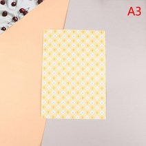셀프 도배 수동 원룸 셀프 기계 풀칠기 풀 바르는 미장 미니 가구 DIY 미니어처 벽지 스티커 컬러풀한 장, 03 A3
