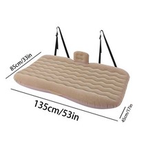 백패킹텐트 미군 백팩킹 군용 자전거 차박난방차량용 풍선 침대 공기 주입식 슬리핑 매트 휴대용 트럭 액, 03 Beige