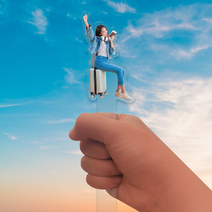 여행을 즐겨요 아크릴 포토프롭 최애사진 여행토퍼, 배경 있는 파일을 주실경우 (추가금), 100x200mm