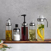 [바보사랑]TDY 홈카페 내열유리 오일 소스병 (9type), 6.핸들캡300ml(G121)