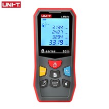 레이저거리측정기 스마트 레이저 양방향 줄자 거리 측정기 uni-t 45m 50m 60m 디지털 눈금자 건물 대형 lcd 백라이트