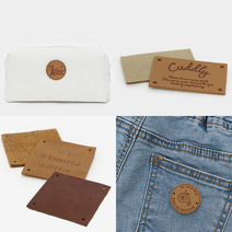 소잉데일리] 가죽라벨 50종 모음_다양한 모양/ 스타일/ 색상, 잇츠_카멜 85832, 06. 다양한 라벨 1800