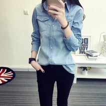 고야스타일 [931] 오브데님셔츠 (2컬러)