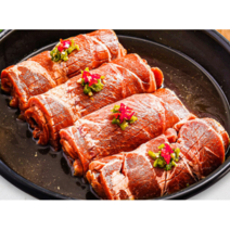설악푸드 돼지 왕구이 양념육 1.5kg 4-5인분, 2팩