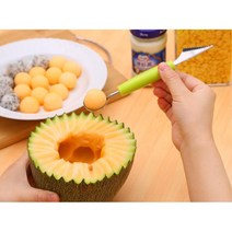 화채용스쿱 수박화채만들기 수박스쿱 아이스크림 커피, 1개, 과일화채스쿱 (998개)