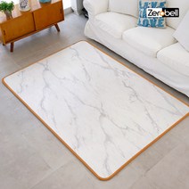 제로벨 말랑 PVC 놀이방매트 특대형 140x250cm 15T 아이방 거실 층간소음매트, 말랑 마블스노우