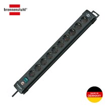 (주)만희기전 브레넨스툴 독일생산 프리미엄멀티탭 멀티소켓 접지 멀티탭10구, 1개