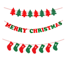 크리스마스 가랜드 풍선 홈파티즐기기 세트 메리크리스마스 홈파티용품 트리안경 젤리 초콜릿, 상세페이지 참조